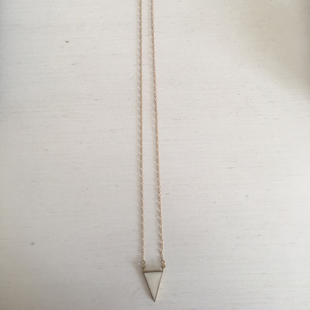 Tatu Triangle Bone Necklace